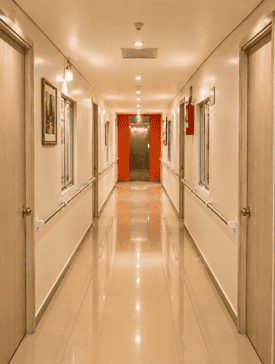 Muestra de la estadía en el Hogar San Mateo